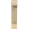 Ekena Millwork Traditional Block Rough Sawn Bracket, Douglas Fir, 6"W x 20"D x 32"H BKT06X20X32TRA05RDF - alternate 2